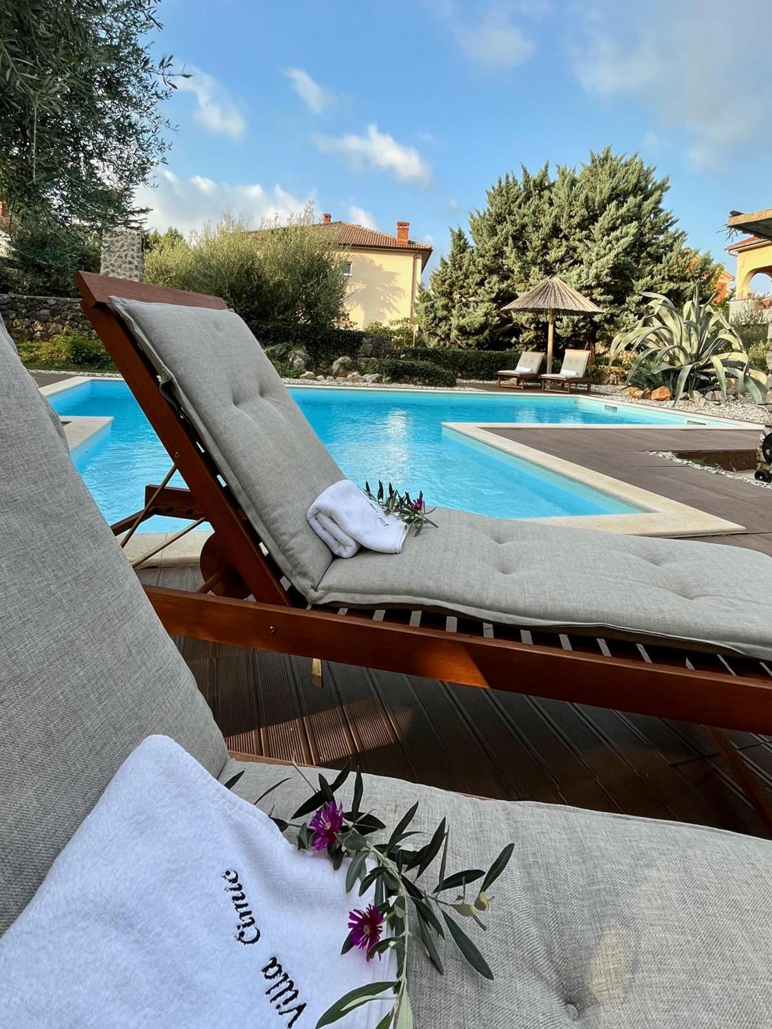 Villa Cimic Krk Town Extérieur photo